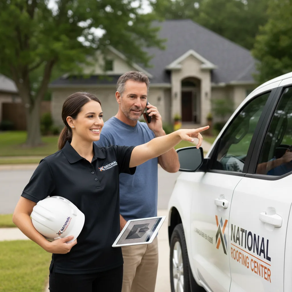 National Roofing Center customer support in Sunnyside